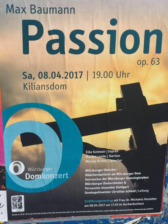 Passion Baumann Plakat